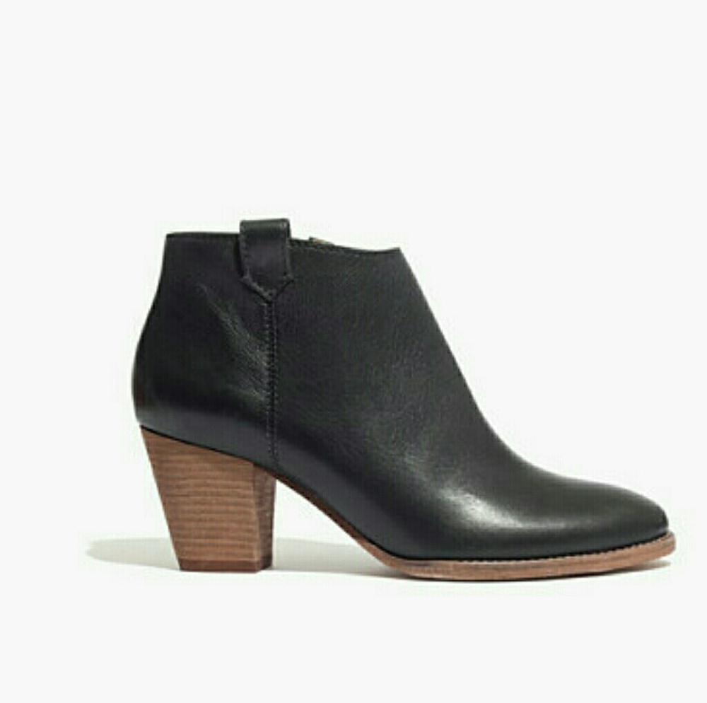 Madewell Billie Boot Black Size 9